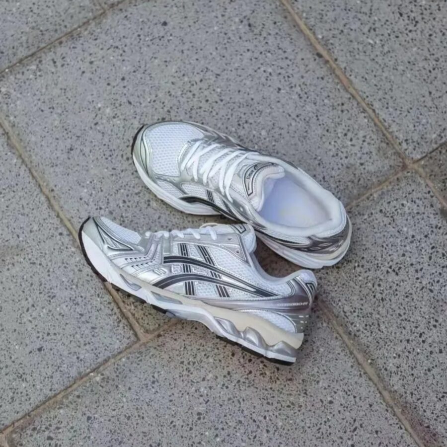 giày asics gel-kayano 14 ‘white graphite grey’ 1203a537-110