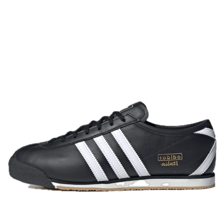 giày adidas italia 70s 'black white gum' js1324
