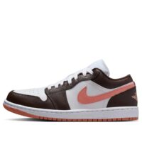 giày air jordan 1 low ‘brown pink’ dc0774-182