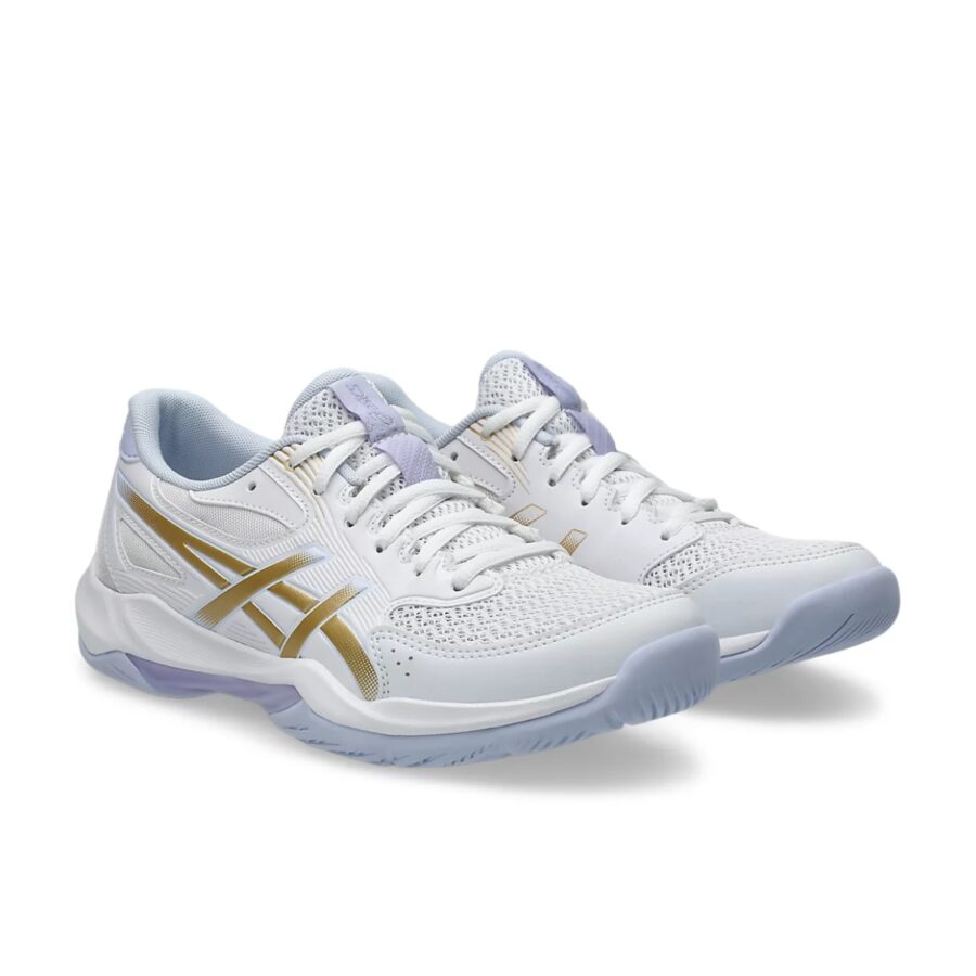 giày tennis/pickleball asics gel-rocket 12 'white champagne' 1072a119-102