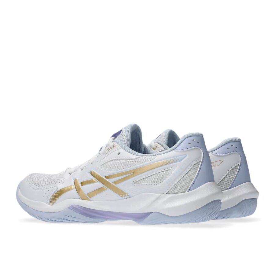 giày tennis/pickleball asics gel-rocket 12 'white champagne' 1072a119-102