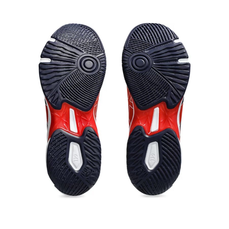 giày tennis/pickleball asics gel-rocket 11 'fiery red & peacoat' 1071a091-601