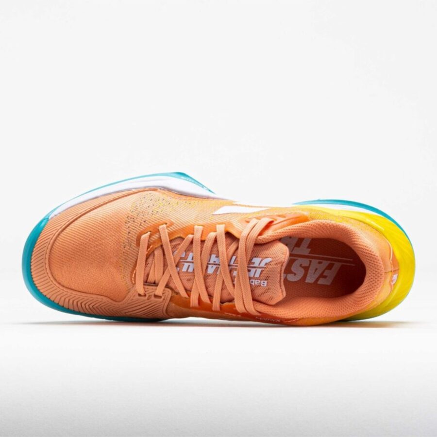 giày babolat jet mach 3 ‘clay coral gold’ 31s24630-6018