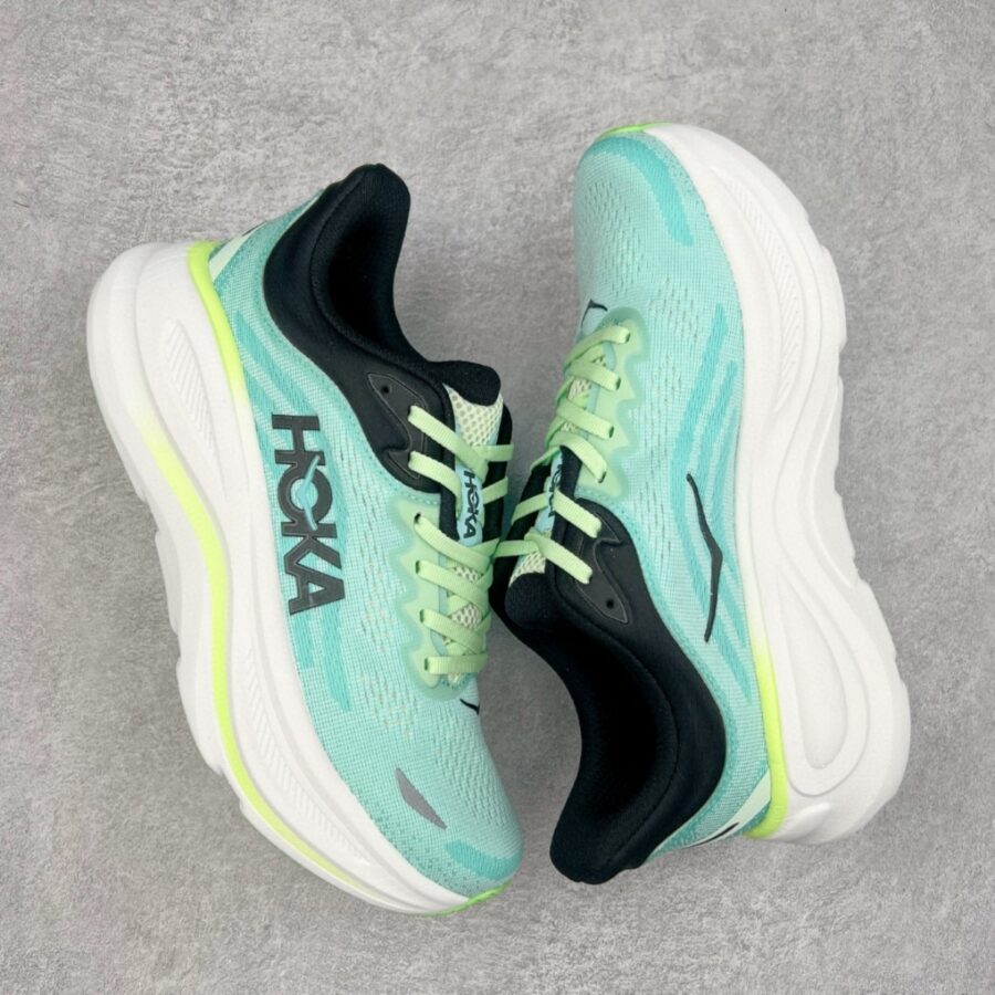 giày hoka bondi 9 'luna moth blue spark' 1162011-lnmt