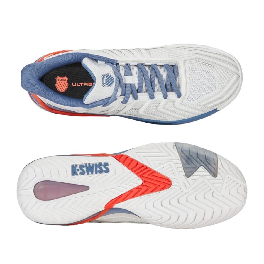 giày k-swiss ultrashot 4 'white/infinity/scarlet' 04437-139-m