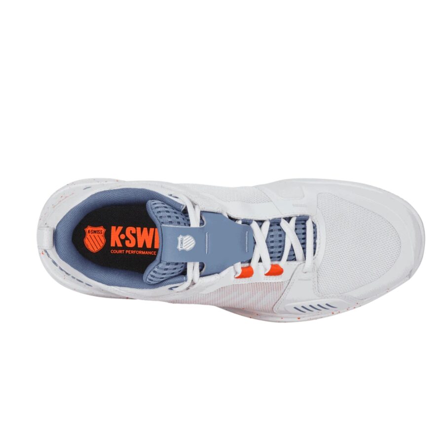 giày k-swiss ultrashot team 'white/infinity/scarlet ibis' 07395-155-m