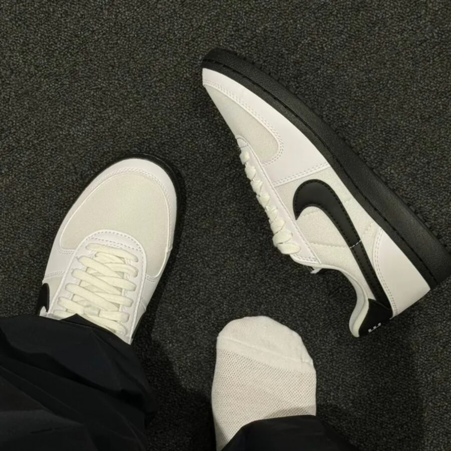 giày nike field general 'white metallic silver black' fz5593-105