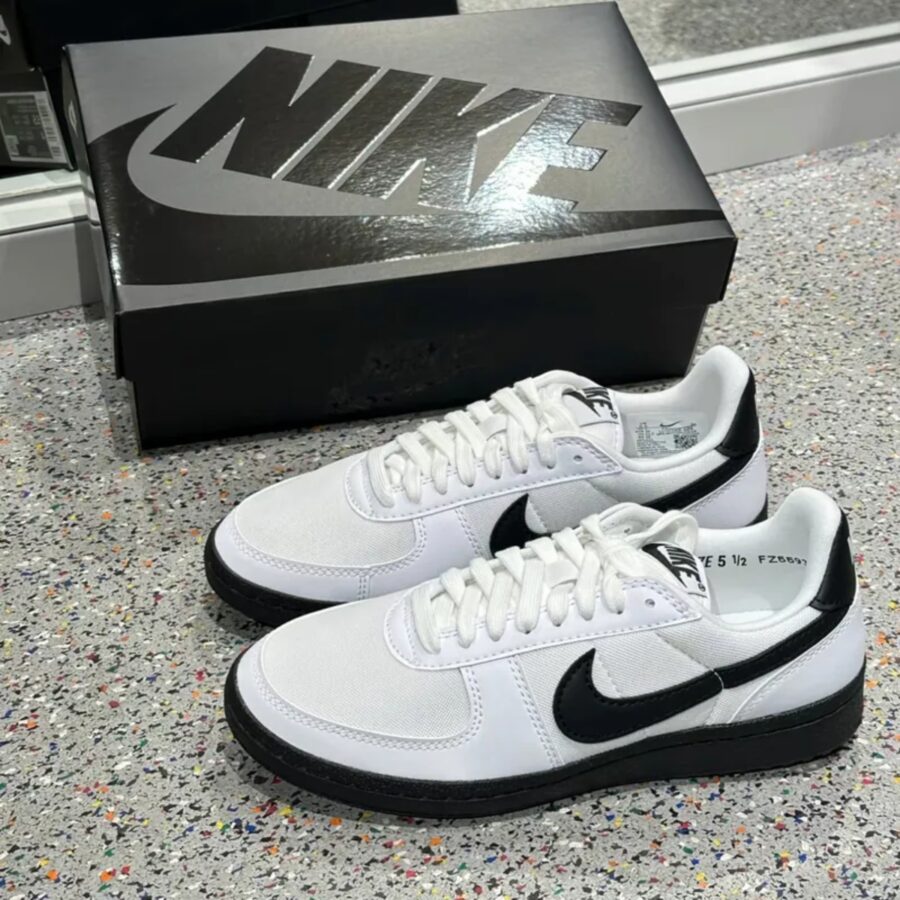 giày nike field general 'white metallic silver black' fz5593-105