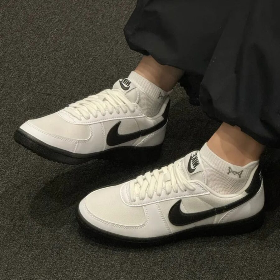 giày nike field general 'white metallic silver black' fz5593-105
