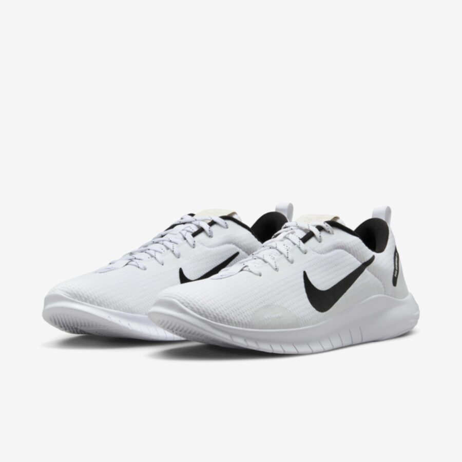giày nike flex experience run 12 ‘white black’ dv0740-101