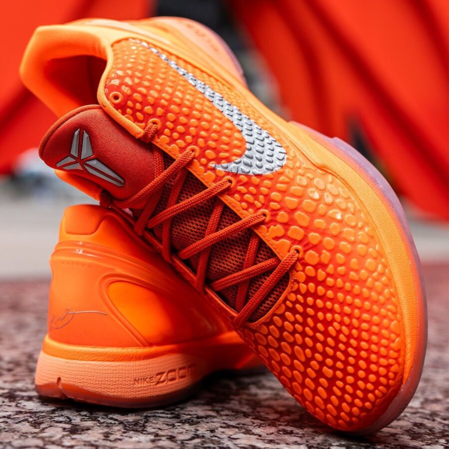 giày nike zoom kobe 6 protro 'total orange' ih1871-800