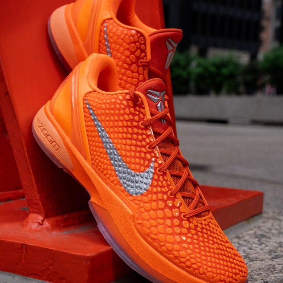 giày nike zoom kobe 6 protro 'total orange' ih1871-800