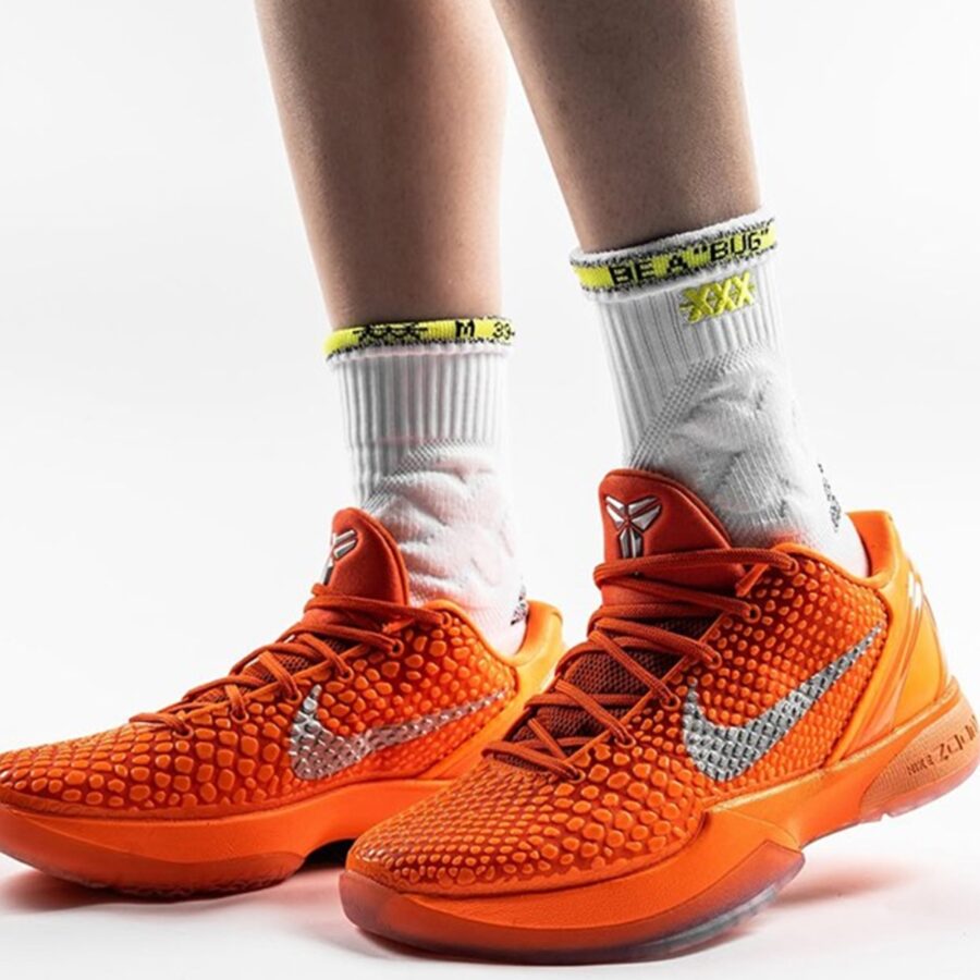 giày nike zoom kobe 6 protro 'total orange' ih1871-800
