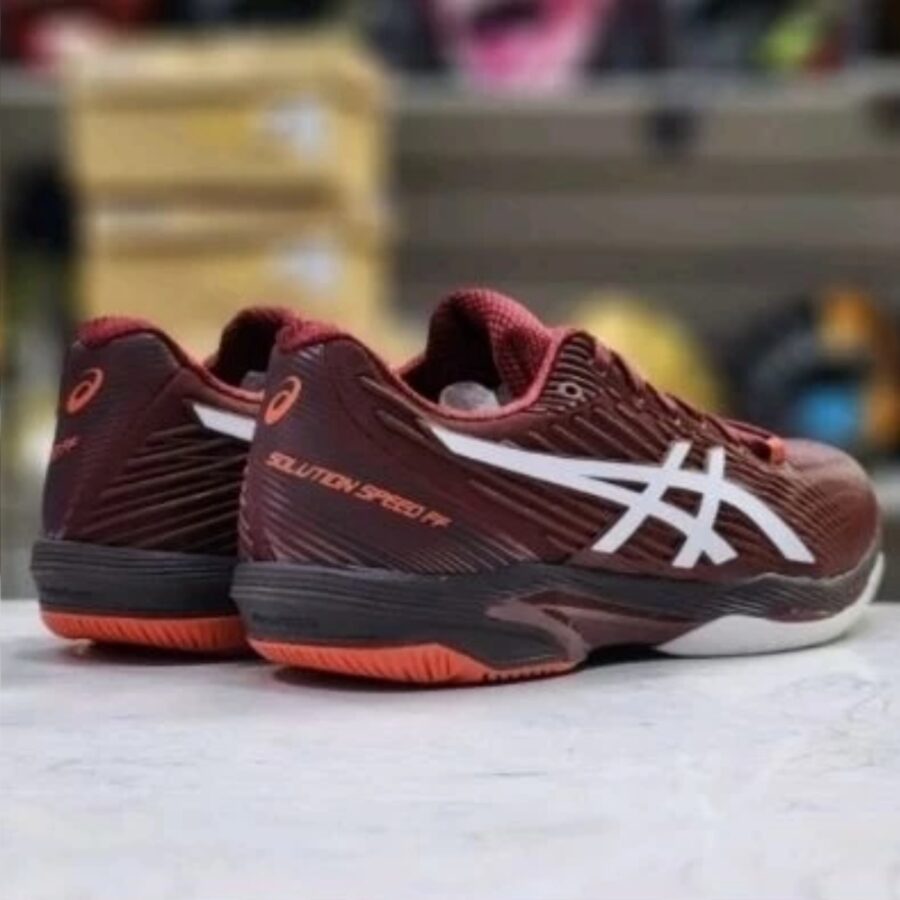 giày tennis/pickleball asics solution speed ff 2 'antique red' 1041a182-602