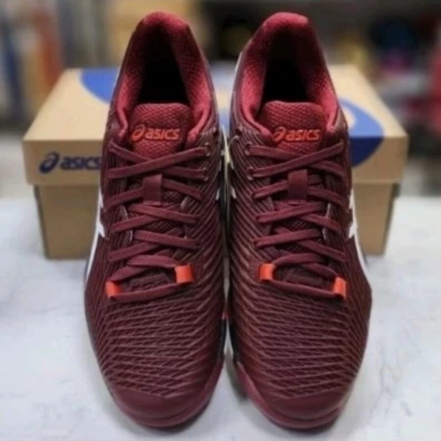 giày tennis/pickleball asics solution speed ff 2 'antique red' 1041a182-602