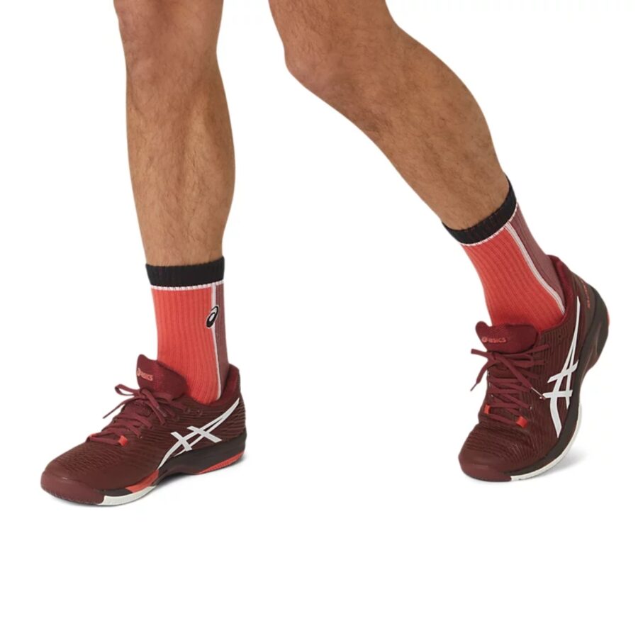 giày tennis/pickleball asics solution speed ff 2 'antique red' 1041a182-602