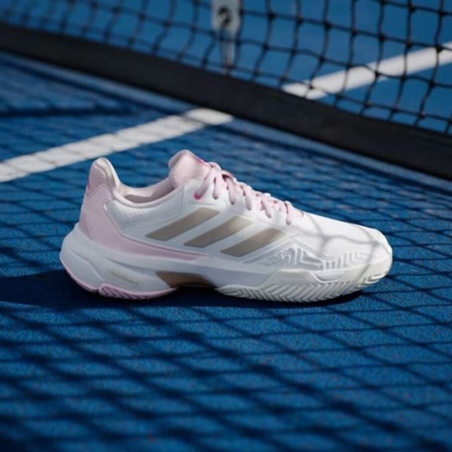 giày tennis/pickleball adidas courtjam control 3 'cloud white' jp9739