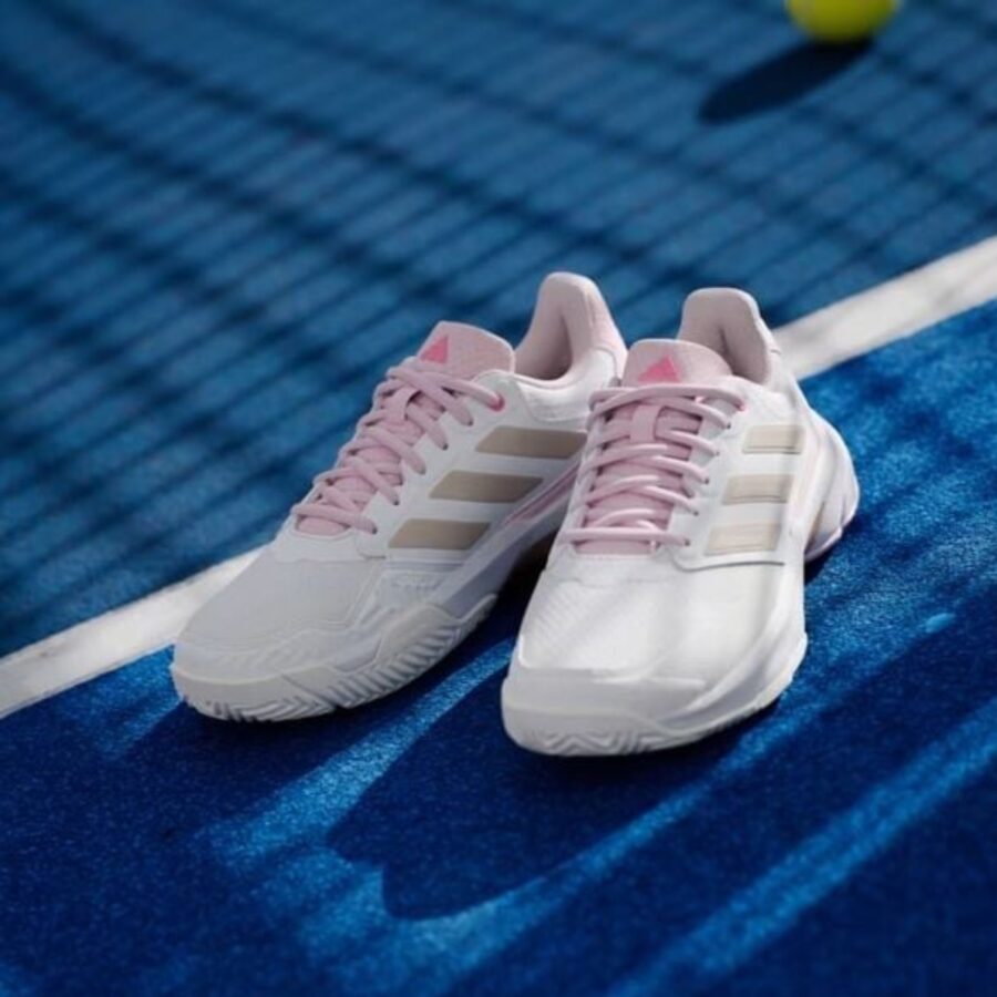 giày tennis/pickleball adidas courtjam control 3 'cloud white' jp9739