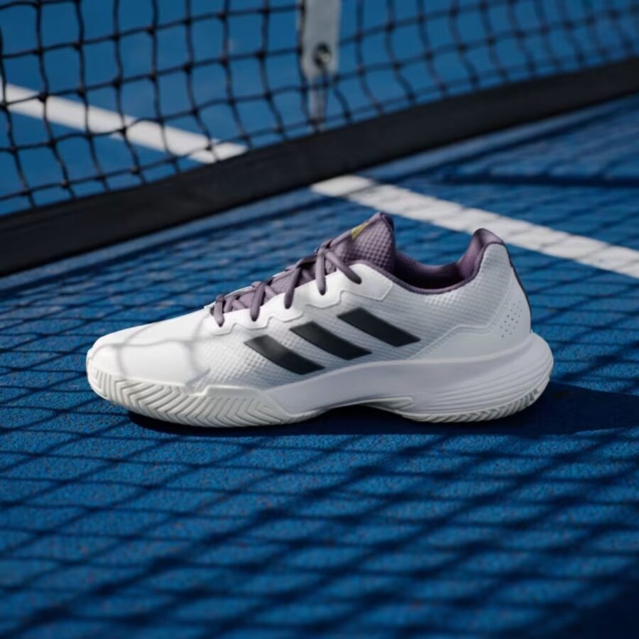 giày tennis/pickleball adidas gamecourt 2.0 'core white' js1949