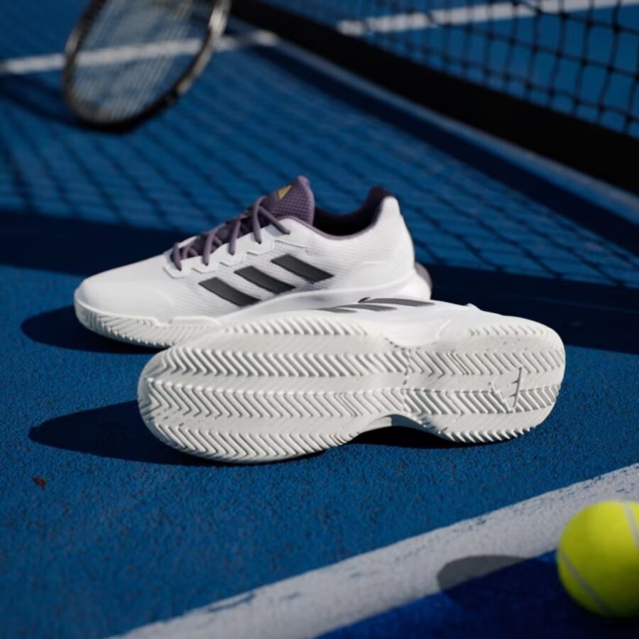 giày tennis/pickleball adidas gamecourt 2.0 'core white' js1949