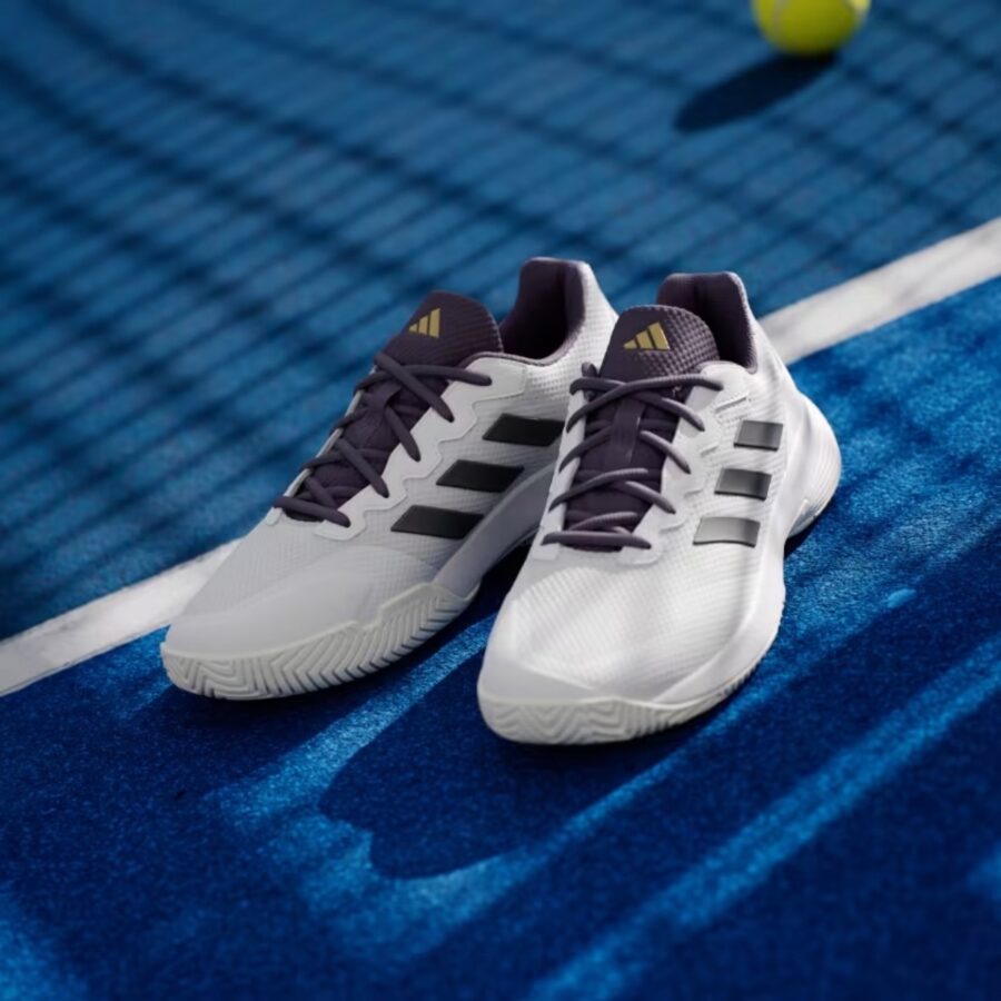 giày tennis/pickleball adidas gamecourt 2.0 'core white' js1949