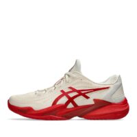 giày tennis/pickleball asics court ff 3 novak 'cream red' 1041a522-968