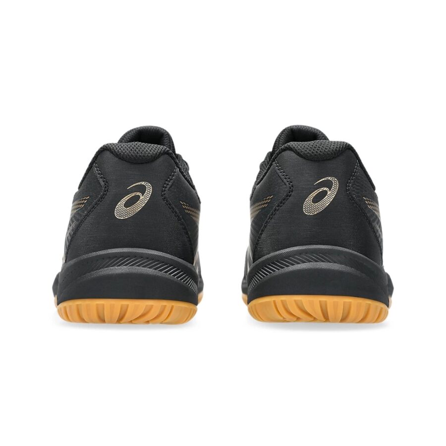 giày tennis/pickleball asics upcourt 6 'black gold' 1071a104-002
