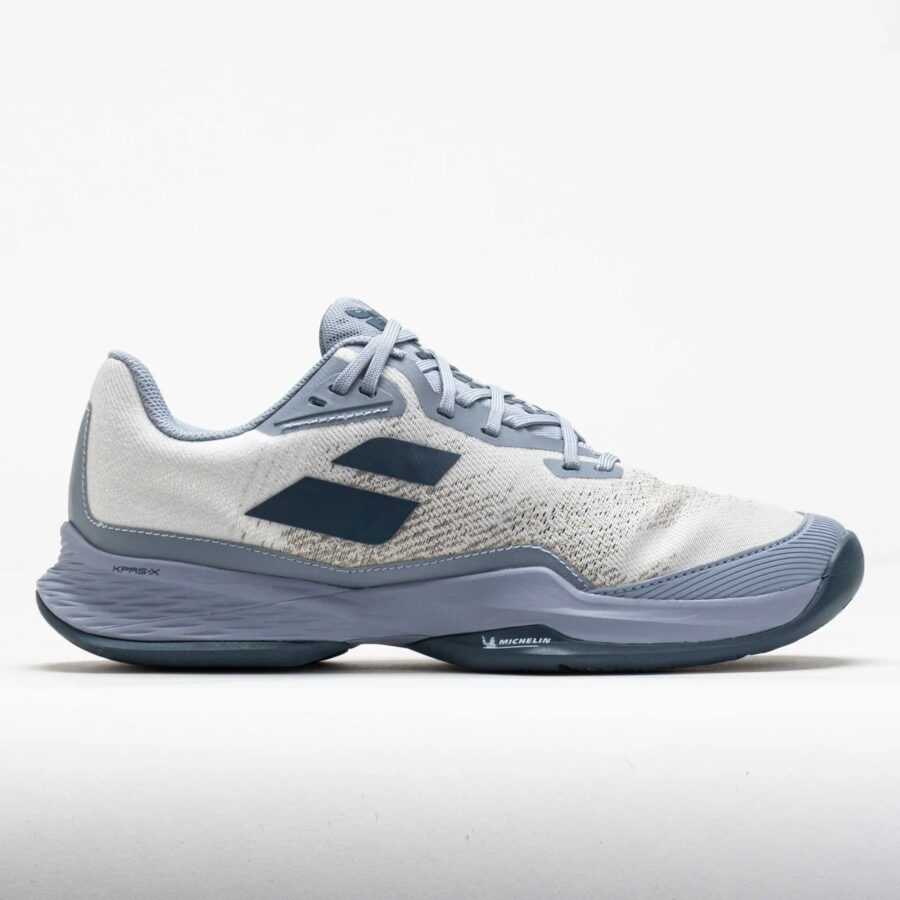 giày tennis/ pickleball babolat jet mach 3 ac ‘white dark grey’ 3a0s25b629-1107