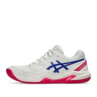 giày tennis/pickleball asics gel-dedicate 8 'cream/dark cobalt' 1042a237-105