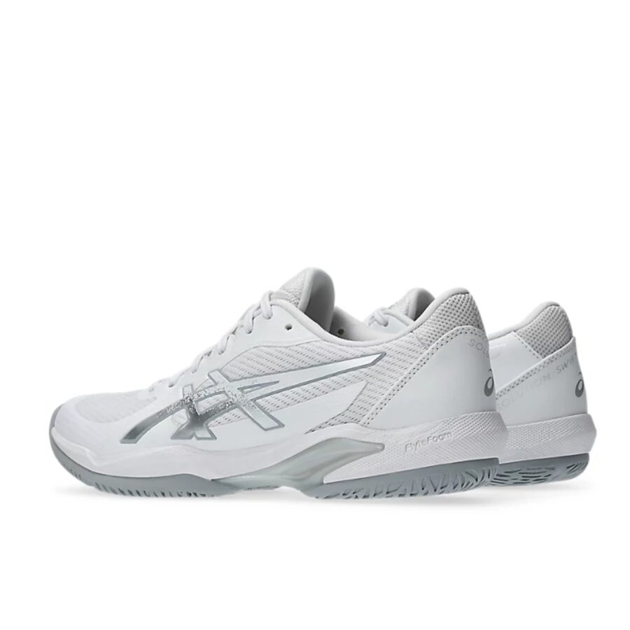 giày tennis/pickleball asics solution swift ff 2 ‘pure silver’ 1042a265-100