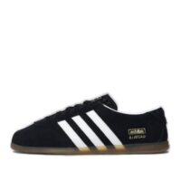 giày adidas gazelle lo pro 'black white gum' jr8886