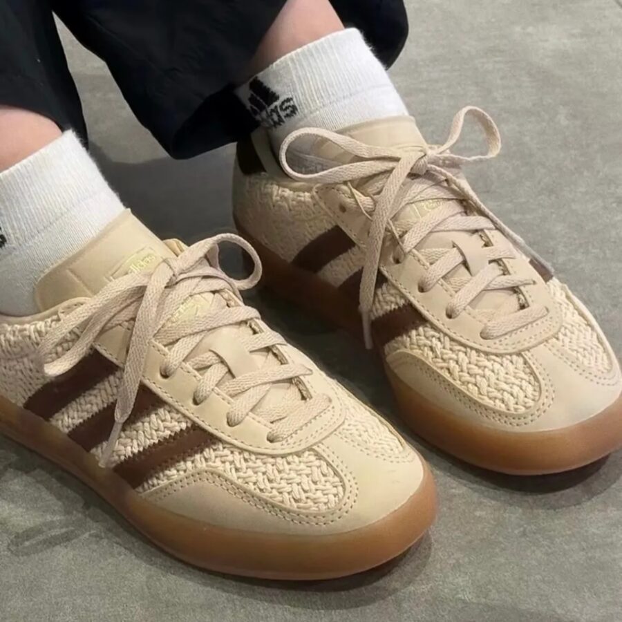 giày adidas originals gazelle indoor 'beige' js1418