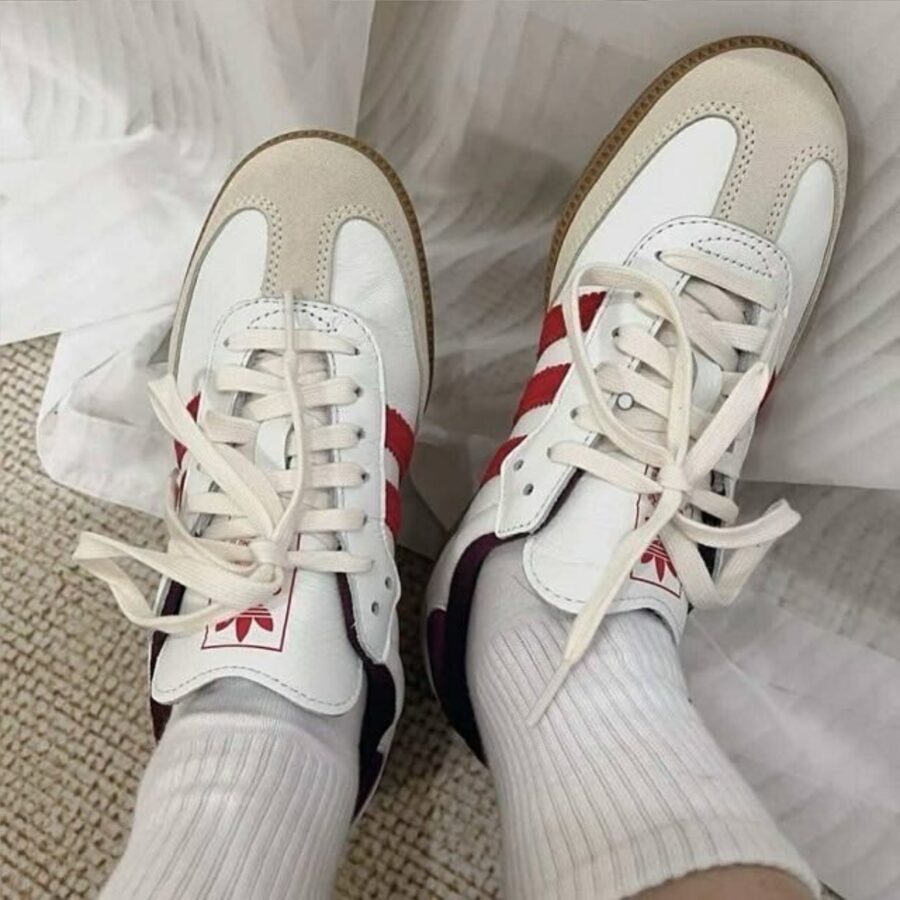 giày adidas samba 'white better scarlet' ji3201
