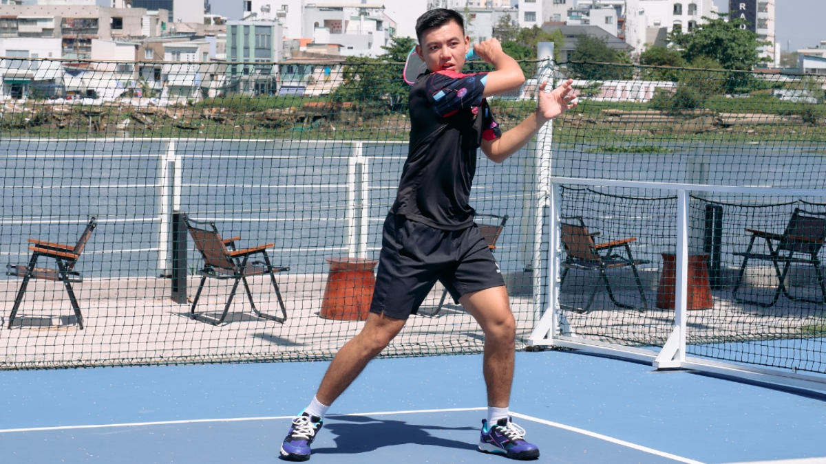 kỹ thuật đánh lob tấn công trong picklaball hiệu quả