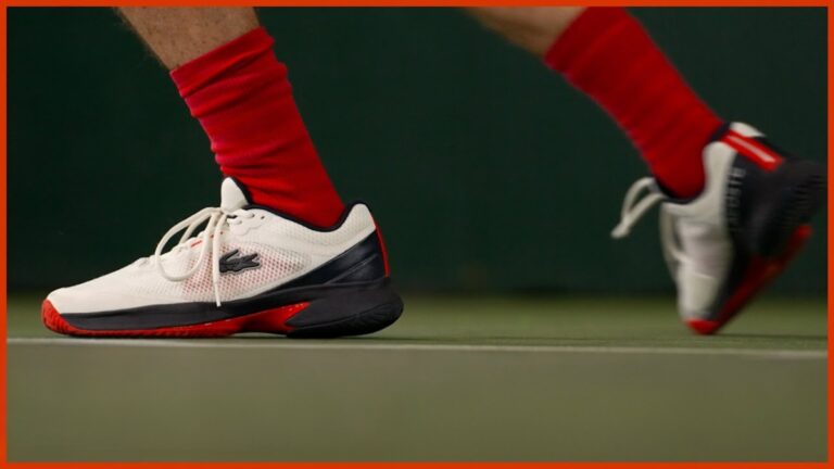 review lacoste tech point sneaker đa năng trên sân pickleball