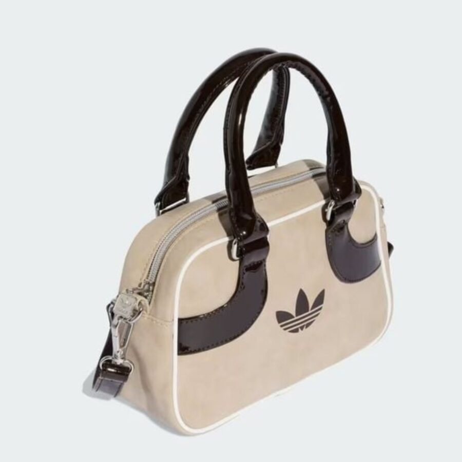 túi adidas đeo vai bowling mini unisex 'trace khaki' jv7870