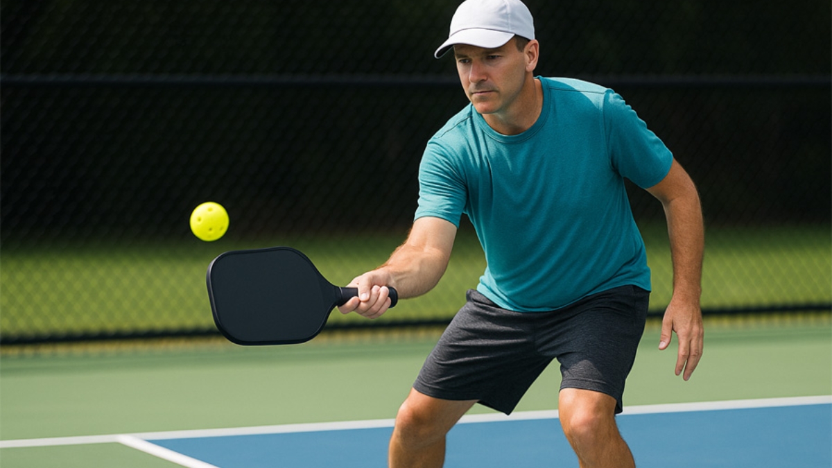 kỹ thuật bóng xoáy trong pickleball đánh lừa đối thủ trong 3 bước