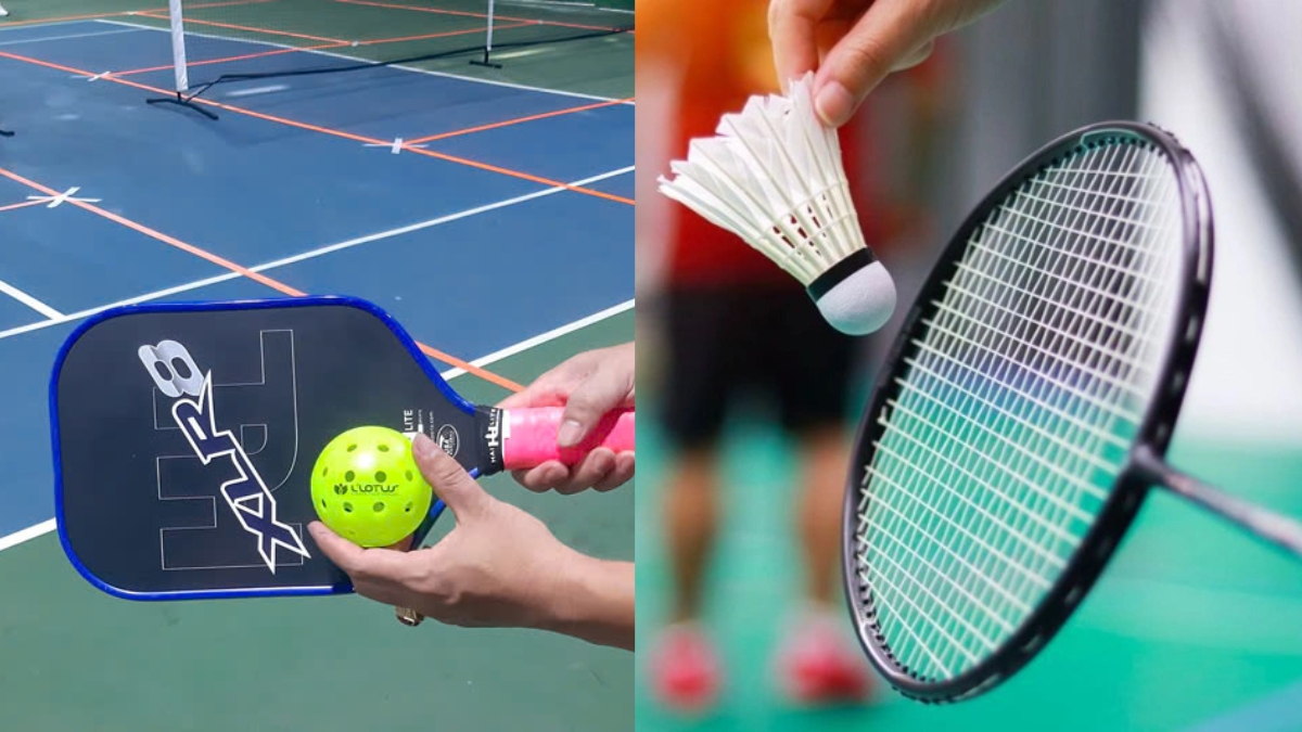 7 điểm khác biệt cốt lõi giữa pickleball và cầu lông 7 điểm khác biệt cốt lõi giữa pickleball và cầu lông