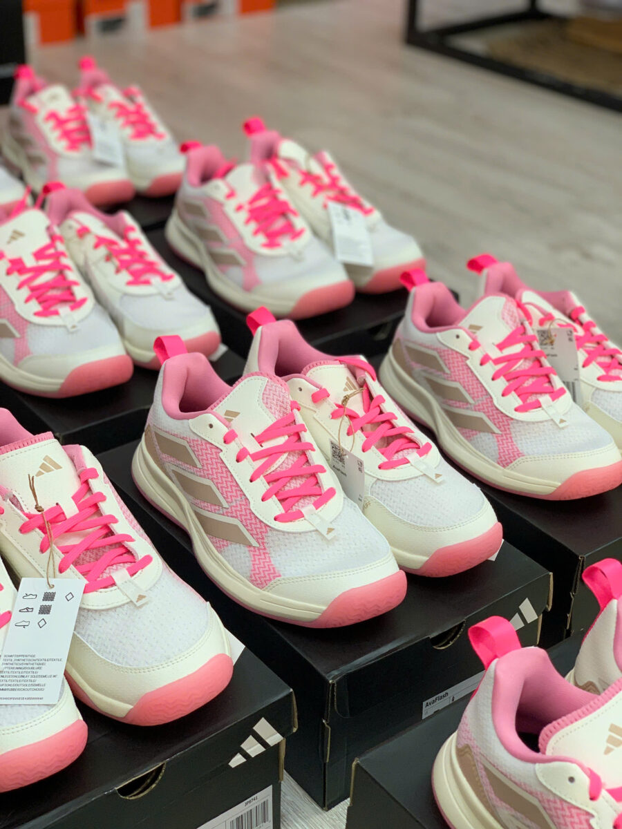 giày tennis/pickleball adidas avaflash low ''lucid pink'' jp9741