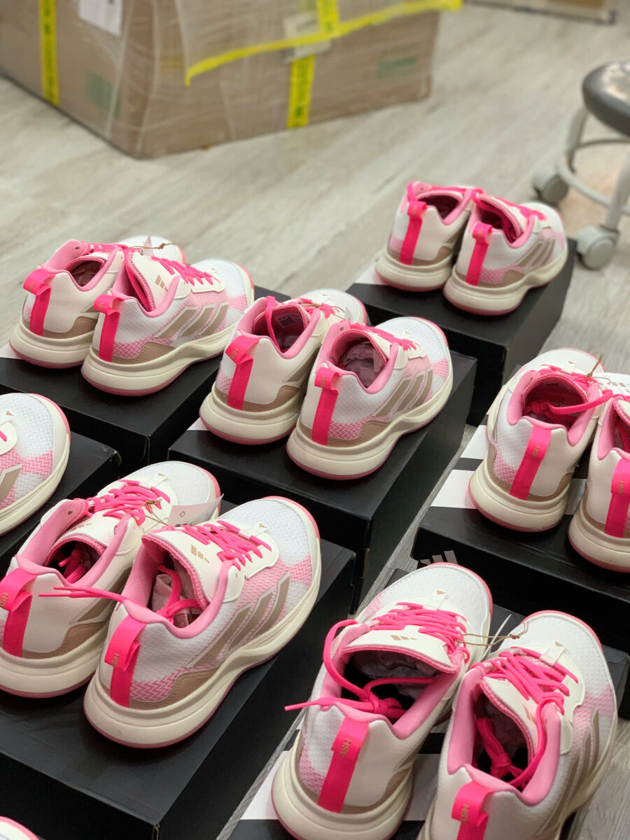 giày tennis/pickleball adidas avaflash low ''lucid pink'' jp9741