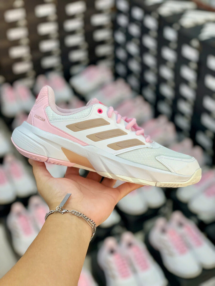 giày tennis/pickleball adidas courtjam control 3 'cloud white' jp9739