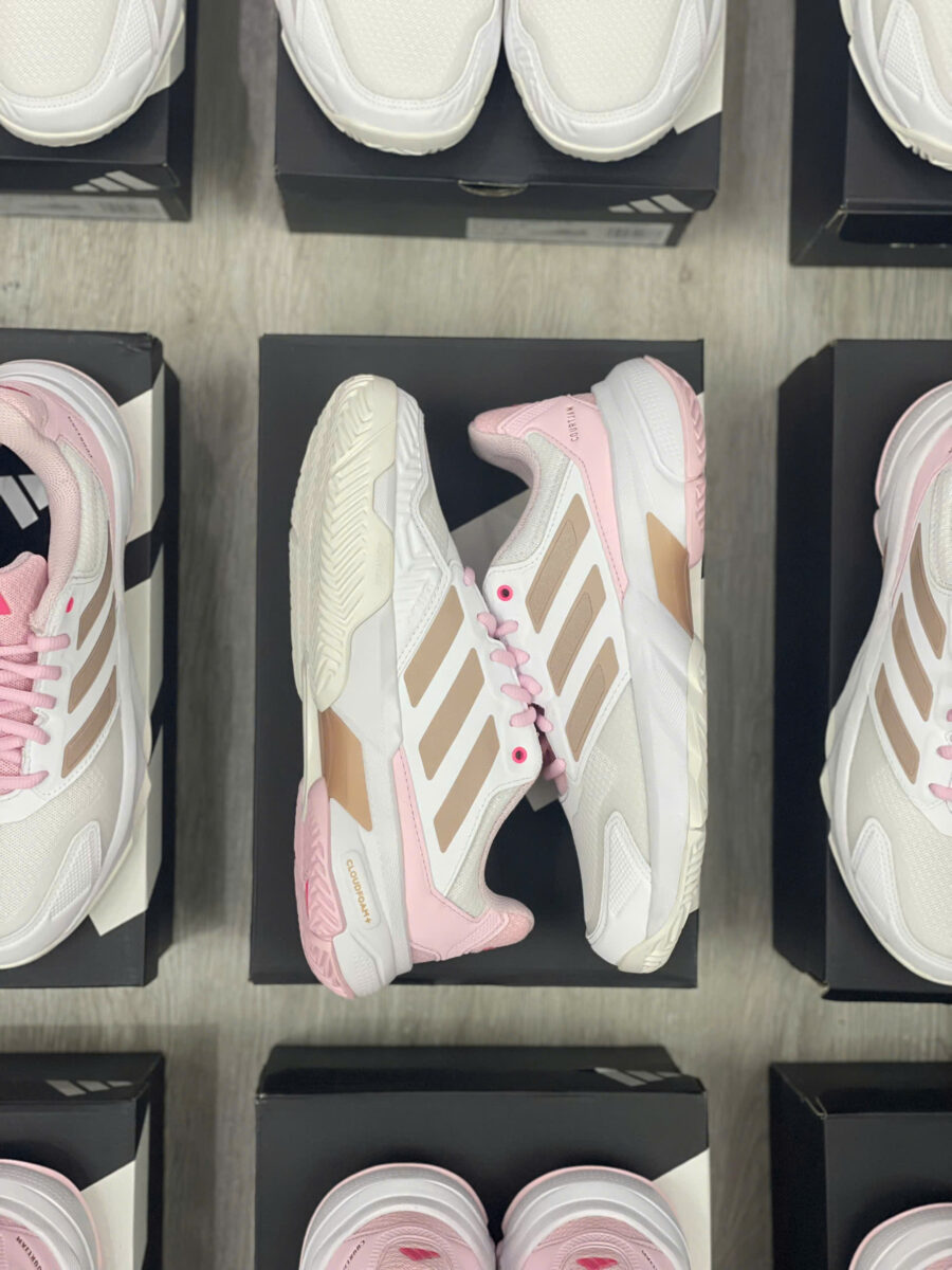 giày tennis/pickleball adidas courtjam control 3 'cloud white' jp9739