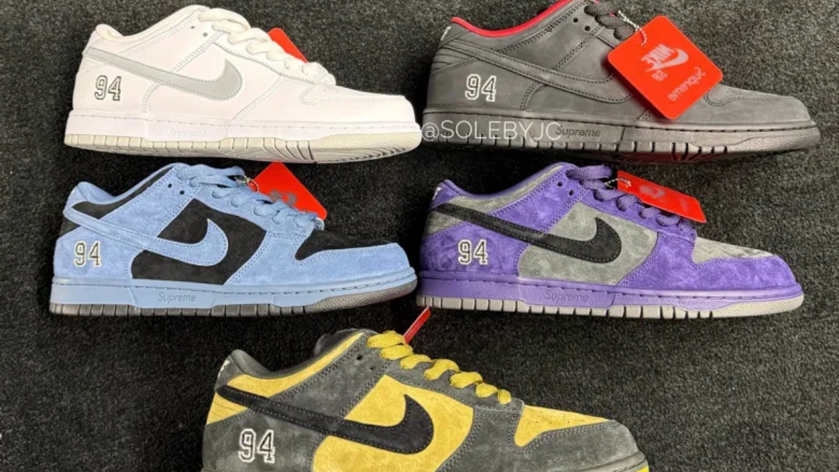 bộ sưu tập độc quyền supreme x nike sb dunk bộ sưu tập độc quyền supreme x nike sb dunk