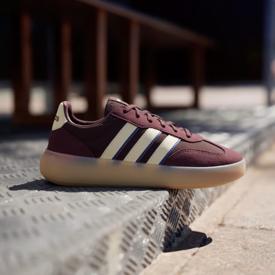 giày adidas bara decode 'maroon' jr3544