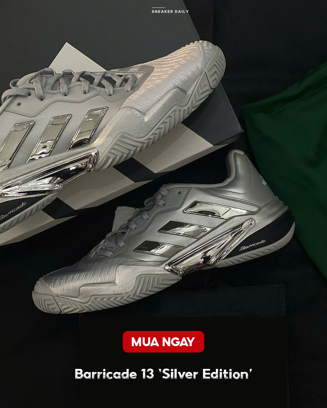 sneaker, quần áo, phụ kiện thời trang chính hãng