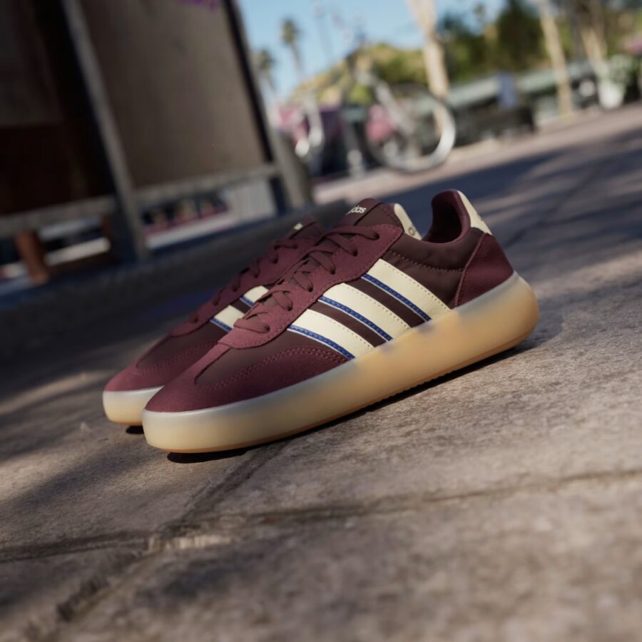 giày adidas bara decode 'maroon' jr3544
