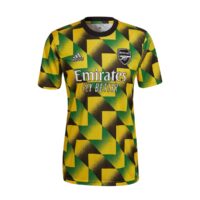áo adidas arsenal fc 2022 adult prematch jersey 'yellow' ha5280