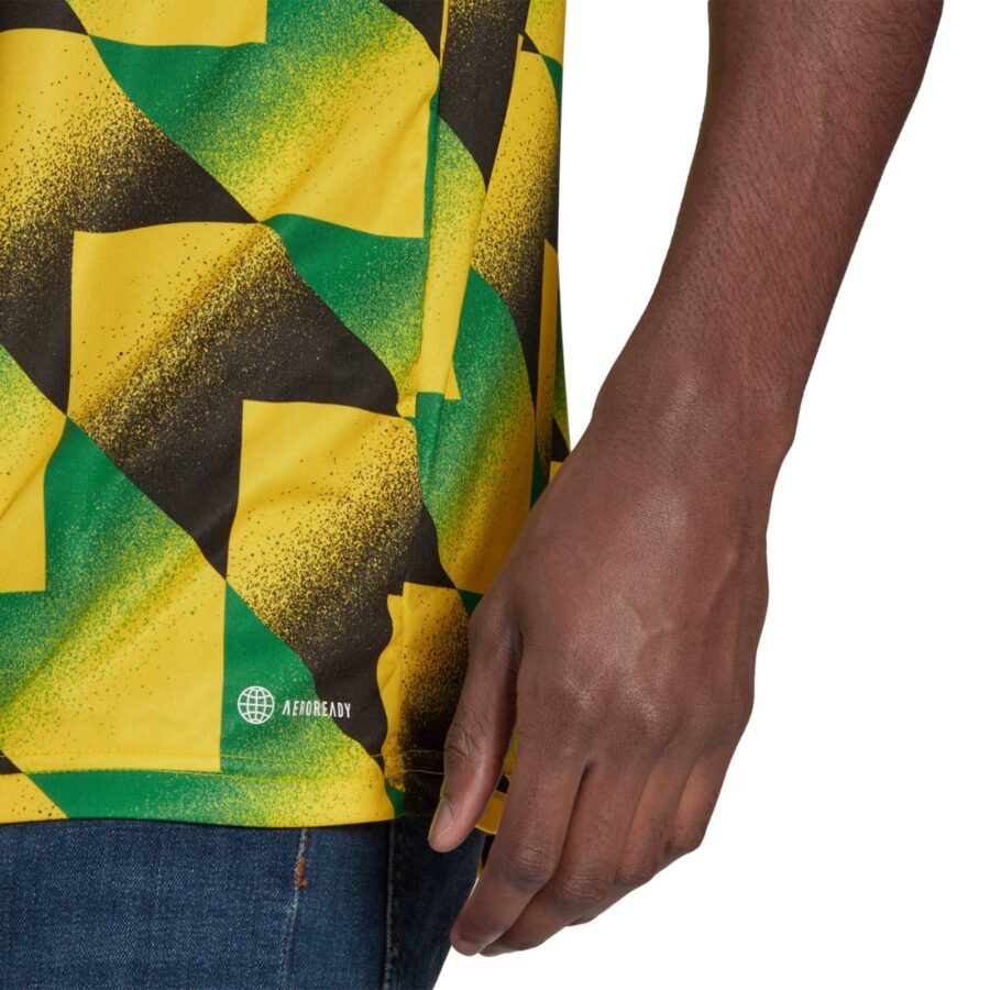 áo adidas arsenal fc 2022 adult prematch jersey 'yellow' ha5280