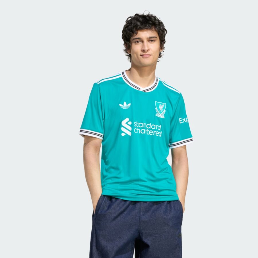 áo adidas đấu thứ ba liverpool fc mùa giải 2526 'sea green' jv6428