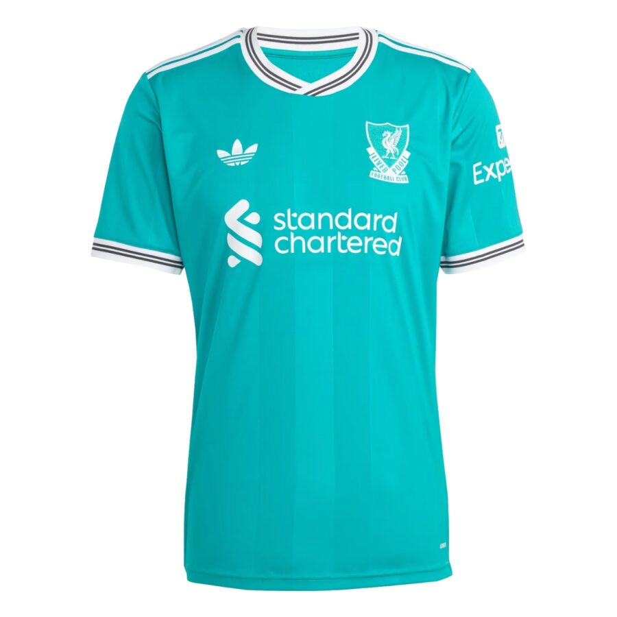 áo adidas đấu thứ ba liverpool fc mùa giải 2526 'sea green' jv6428